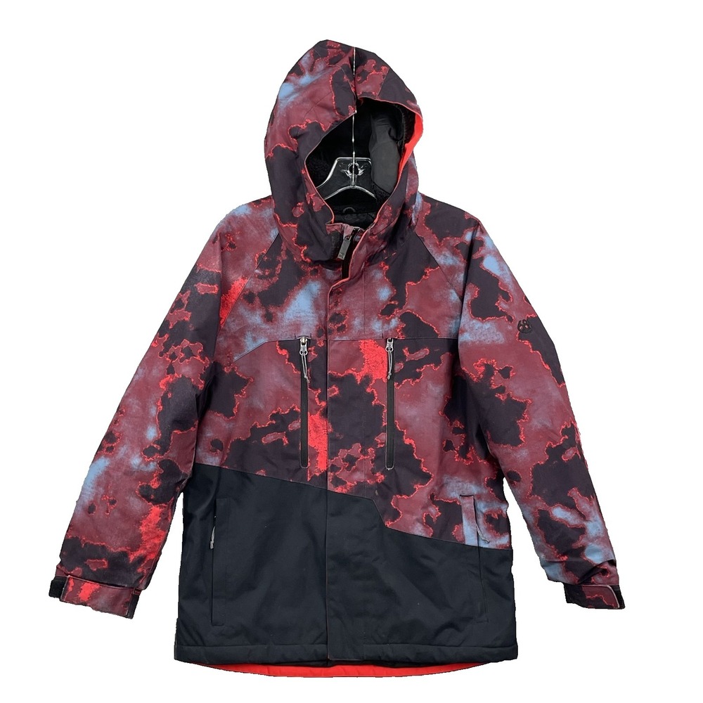 686 Geo Ski Snow Jacket Youth Boy XL 18-20 Camo 10K Waterproof infiDry Snowboard